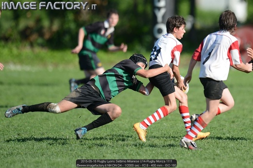 2015-05-16 Rugby Lyons Settimo Milanese U14-Rugby Monza 1111